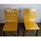 Austrian Mid-Century Beech Stacking Chairs by Roland Rainer, Set of 2 3