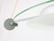 Silver Metal & Sandblasted Glass Cyclos Pendant Lamp by Michele De Lucchi for Artemide, 1985, Image 10