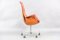 Mid-Century Red Tulip Lounge Chair by Preben Fabricius & Jørgen Kastholm for Kill International 3