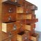 Portuguese Industrial Oak Filing Cabinet with 32 Drawers, 1940s 17