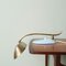 Lámpara de escritorio o piano de latón, años 50, Imagen 14