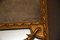 Antique Gilt Wood Mirror with Oil Painting, Image 7