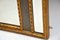 Antiker Spiegel mit vergoldetem Holzrahmen und Ölgemälde 9