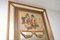 Antique Gilt Wood Mirror with Oil Painting 4