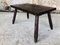 Table d'Appoint Rustique Mid-Century sur Pieds Coniques, France 11