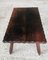 Mid-Century French Rustic Side Table on Tapered Legs 3