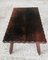 Mid-Century French Rustic Side Table on Tapered Legs, Image 3