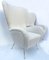 Vintage Cream Lounge Chairs, 1970s, Set of 2 4