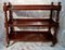 Victorian Mahogany Three Tier Buffet Trolley 2