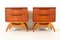 Tables de Chevet Mid-Century en Teck, Danemark, 1960s, Set de 2 2