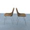 Chaises de Bureau de MIM Roma, 1960s, Set de 2 3