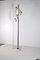 Opaline Glass & Brass Floor Lamp by Stilnovo, 1950s, Image 2