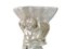 Art Deco Keramik Wandlampen in Silber, 1940er, 2er Set 3