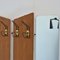 Italian 4-Hook Coat Rack with Courtesy Light, 1960s 3