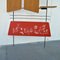 Italian 4-Hook Coat Rack with Courtesy Light, 1960s 9