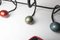 Wall Coat Rack with 5 Balls, 1960s, Image 12