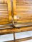 Antike klappbare 3-Sitzer Theater-/Kinobank aus Holz im Stil von Heywood Wakefield, 2er Set 9