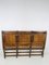 Antique Wooden 3-Seat Folding Theatre / Cinema Bench in the Style of Heywood Wakefield, Set of 2, Image 15