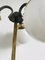 Brass & Milk Glass Table Lamp by Sage for Sage London, 1920s 13