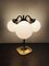 Brass & Milk Glass Table Lamp by Sage for Sage London, 1920s, Image 10