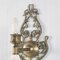 Venezianische Wandlampen aus Porzellan, Messing & Bronze, 1920er, 2er Set 4