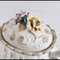 Centrotavola in ceramica decorata a mano di Capodimonte, anni '20, Immagine 5