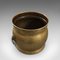 Antique English Brass Fireside Container, Circa 1900, Image 7