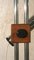 Lampada da terra in metallo cromato, acciaio e massiccio in mogano con 2 faretti di Officina di Ricerca, Italia, anni '60, Immagine 4