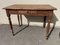 Antique Fir Bistro Table with 1 Drawer 2