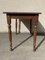 Antique Fir Bistro Table with 1 Drawer 5