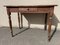 Antique Fir Bistro Table with 1 Drawer 1