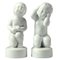 Figurines by Svend Lindhart for Bing & Grondahl, 1960s, Set of 2 1