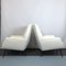 Italian White Velvet Armchairs, 1950s, Set of 2, Image 8