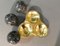 Three Balls Sculpture in Marquina Marble by Valenti and C. Milan, 1970s, Set of 4, Image 7