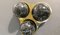 Three Balls Sculpture in Marquina Marble by Valenti and C. Milan, 1970s, Set of 4, Image 3