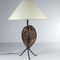 Lámpara de mesa brutalista, años 50, Imagen 9