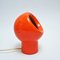 Lampada da tavolo arancione di Gabbianelli, anni '60, Immagine 5