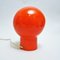 Orangefarbene Tischlampe von Gabbianelli, 1960er 4