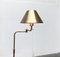 Deutsche Vintage Messing Lesan Stehlampe im Hollywood Regency Stil von Florian Schulz, 1970er 6
