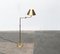 Lámpara de pie Lesan alemana vintage de latón de Florian Schulz, años 70, Imagen 9