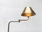 Lámpara de pie Lesan alemana vintage de latón de Florian Schulz, años 70, Imagen 8