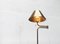 Deutsche Vintage Messing Lesan Stehlampe im Hollywood Regency Stil von Florian Schulz, 1970er 2