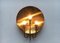 Deutsche Vintage W185 Messing Wandlampe im Hollywood Regency Stil von Florian Schulz, 1970er 3