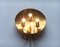 Deutsche Vintage W185 Messing Wandlampe im Hollywood Regency Stil von Florian Schulz, 1970er 17