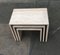 Vintage Travertine Nesting Tables, Set of 3, Image 12