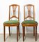 Louis XVI Style French Caned Dining Chairs or Side Chairs, Set of 2 2