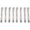 Acorn Buttermesser aus Sterlingsilber von Georg Jensen, 8er Set 1