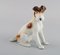 Deutscher Porzellan Terrier und Windhund Figuren, 4er Set 7