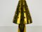 Mid-Century Tischlampe aus massivem Messing von Studio Lambert 10