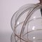 Hängelampe aus geblasenem Glas & Metall, 20. Jahrhundert 6